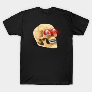 Halloween Red Eye Skull T-Shirt